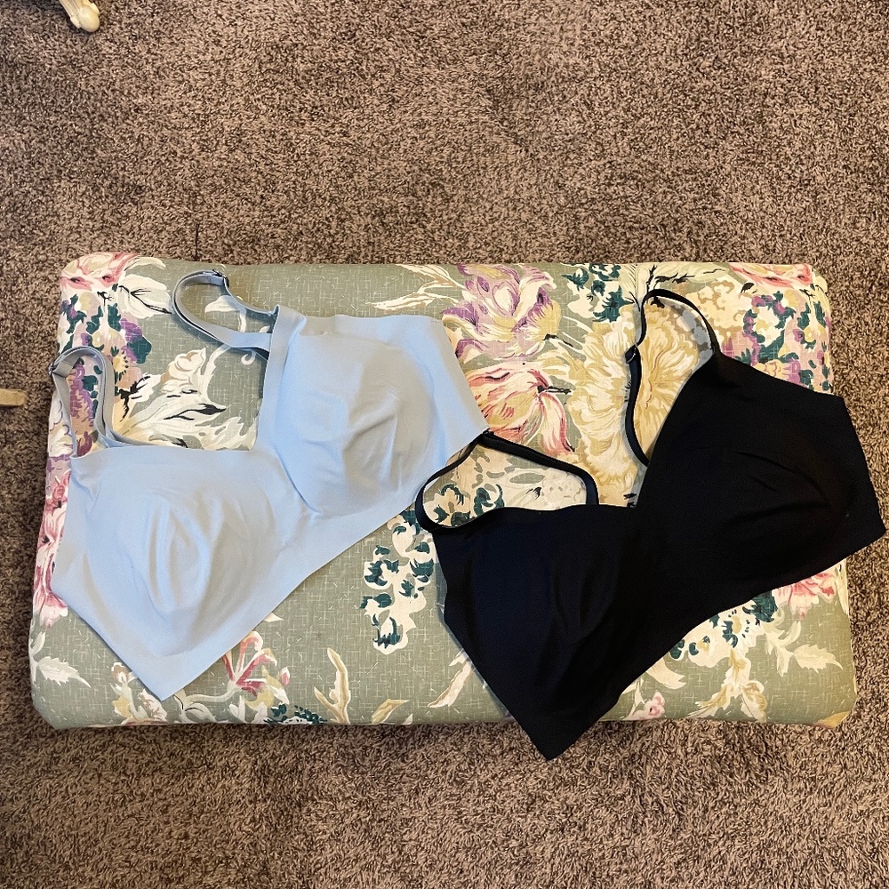 (2) aerie Real Free Bras